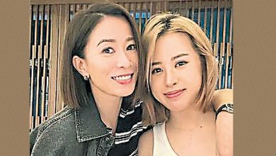 Photo of 周六出席大马活动 佘诗曼晒干女儿合照