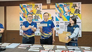Photo of 华教杯完成赛事抽签 槟9月14办3运动项目