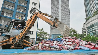 Photo of 十五碑警依法庭指示 销毁逾72万元证物