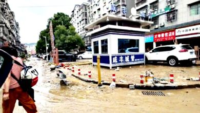 Photo of 中国咸丰县破纪录暴雨 洪灾摧毁全城 凄惨影片曝光