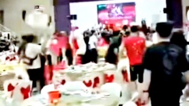 Photo of 宴会骚乱抛椅互殴起因 警方：不满酒类竞标价