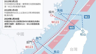 Photo of 中国民航局启用M503航线W121衔接航线 国台办：缓解航班增长压力