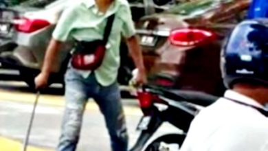 Photo of 阻拆违建 持刀恐吓执法队 警逮捕1男 起获巴冷刀