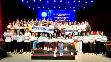 Photo of 中正颁逾5万奖助学金 华文科优异生清寒生受惠