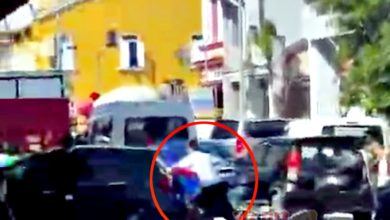 Photo of 网传持铁棍砸车 嫌犯被捕助查