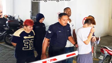 Photo of 2男女控红炮抛酒吧 不认罪8000元保外