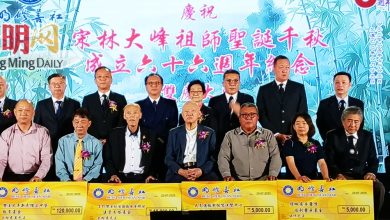 Photo of 【明修善社神诞暨66週年庆】马兴松：账目公开透明 每笔支出列《明修资讯》
