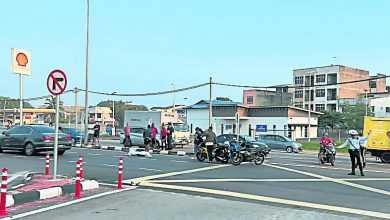 Photo of 摩多与轿车路口碰撞 华妇骑士当场死