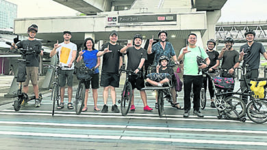 Photo of 隆市至八打灵耗1小时半 李健聪骑行传达3讯息