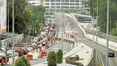 Photo of 白沙罗高原居民塞车太苦 怒喊快重开高架桥