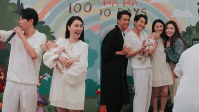 Photo of 萧哈哈百日宴  黄翠如爱儿正面模样曝光 马国明夫妇到贺沾旺气