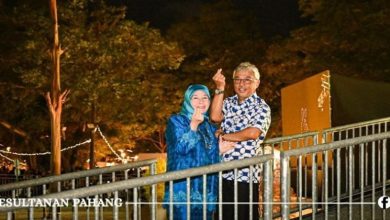 Photo of 无人机秀吸睛 彭苏丹伉俪亮相嘉年华
