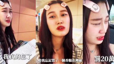 Photo of 【视频】网美带“这个小东西”入境台湾 被罚款2.9万 崩溃痛哭：淌血了！