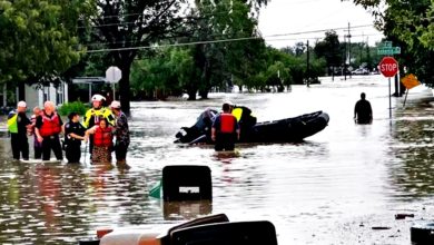 Photo of 暴雨袭美！多地发布突发洪水警报