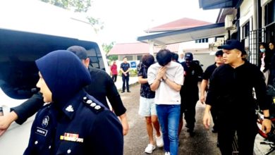 Photo of 高薪诱桃色网骗〡持水管致伤他人 3男不认罪各5千保外