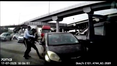 Photo of 路霸大道上闹事 交警劝阻后竟逃逸