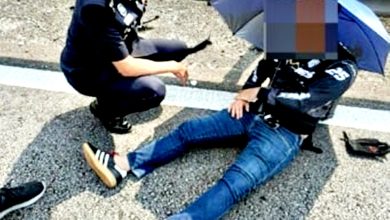 Photo of 公务途中遇车祸 森总警长投入援助