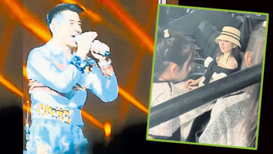 Photo of 城城巡演尾站落幕　妻女应援台下暖翻