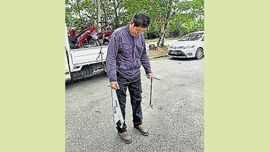Photo of 窃贼偷电缆留坑 庄雪和开盖器捕洞