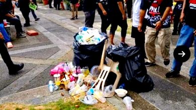 Photo of 倒安华大集会〡倪可敏：集会现场留垃圾 “肮脏行为羞耻”