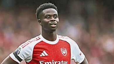 Photo of 无缘对利物浦 萨卡料伤缺4週