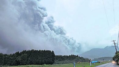 Photo of 新燃岳火山继6月再喷发