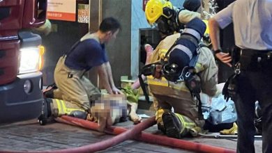 Photo of 旺角大火夺3命 75岁老妇攀外墙求救