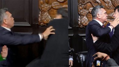 Photo of 墨西哥国会上演“全武行” 2议员激烈辩论后互殴打