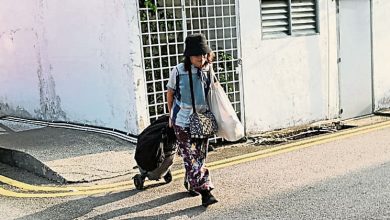 Photo of 女子流落街头睡走廊 钟绘名吁家人带返家