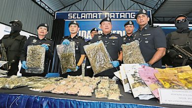 Photo of 加影警雷霆扫毒 捕3毒贩起75万元毒品