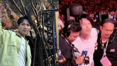 Photo of 摔舞台伤腰  杨宗纬停工