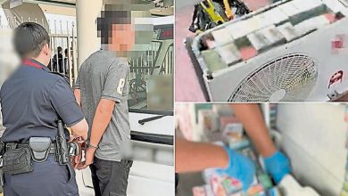 Photo of 电子烟藏冷气压缩机 大马男走私狮城遭截获