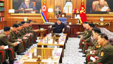 Photo of 晤援俄朝鲜指挥官 金正恩赞朝军英勇