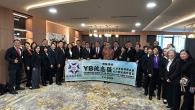 Photo of 率威省福建会馆代表团 王国山访沈志强交流 