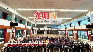 Photo of 培训北海锺灵师生 槟红新月会教心肺复苏
