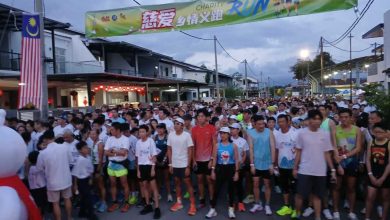 Photo of 双溪浮油“慈爱乡情义跑” 千人齐奔跑促团结