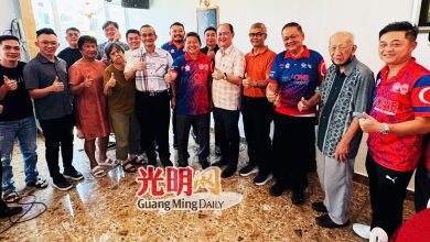 Photo of 提名参选华总总会长 林家全率队访玻华堂