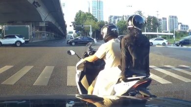 Photo of 男骑士30秒刹车12次 女乘客气煞跳车走人