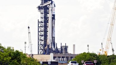 Photo of 因天气原因 SpaceX升空前67秒取消发射