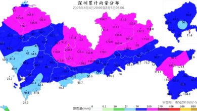 Photo of 2018年以来首次 深圳全市发布暴雨红色预警