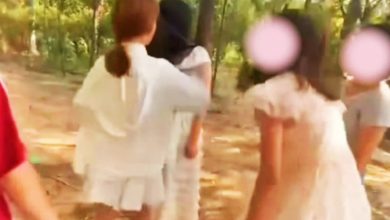 Photo of 连扇7巴掌飞踢臀部 数男女集体霸凌女孩