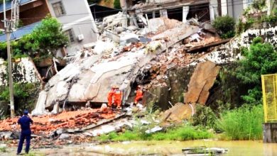 Photo of 连日暴雨广州白云区山泥倾泻致数栋房屋垮塌 14人被困已救出7人