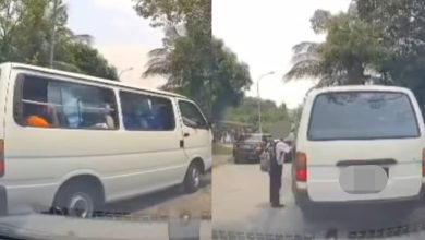 Photo of 边开边上下学生 校车司机被捕