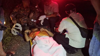 Photo of 蕉赖路义山惊传意外！老翁骑摩多坠谷伤重亡