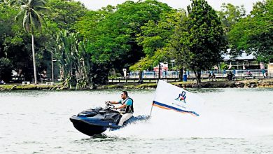 Photo of 地质公园水上摩多赛 94国内外健儿竞技