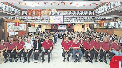 Photo of 【吉玻潮州会馆颁奖励金】罗填水：奖励金延续传统 吉玻潮州会馆重视教育