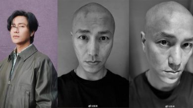 Photo of 陈坤晒黑白素颜光头照　尖头颅顶吓到网民