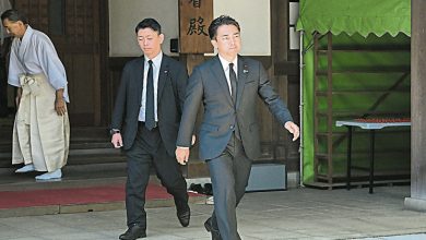 Photo of 日本二战战败投降80周年 小泉进次郎参拜靖国神社