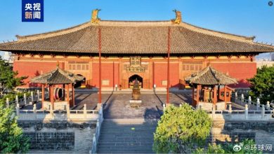 Photo of 大同华严寺殿墙遭游客刻字？ 官方：系浮尘涂画未造成损伤
