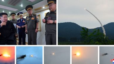 Photo of 朝鲜试射两种新型防空导弹 金正恩观摩